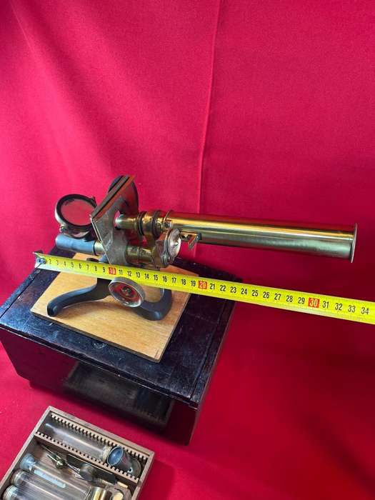 Vintage Brass Microscope J Zentmayer 1876
