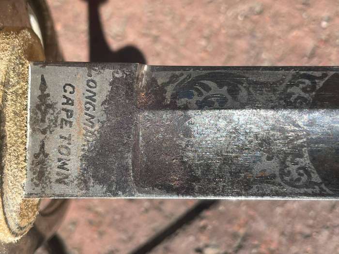 SADF Officers Sword with Scabbard