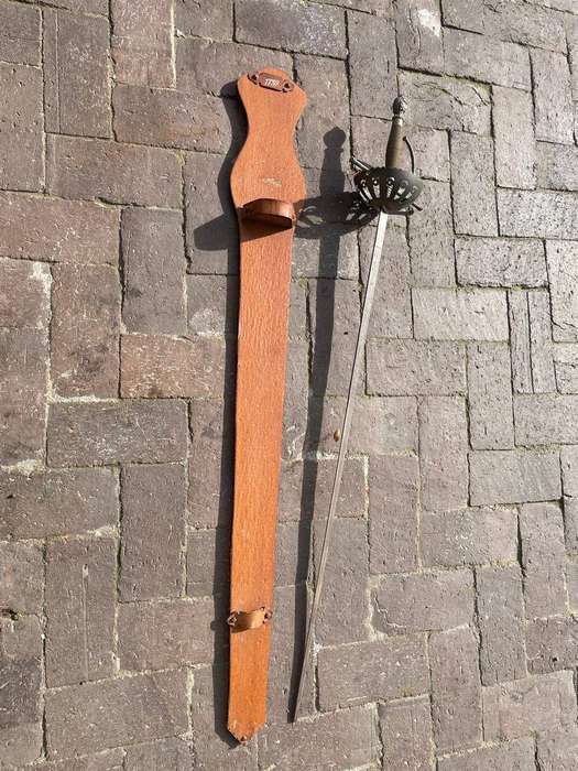 Vintage Court Sword Wall Hanger