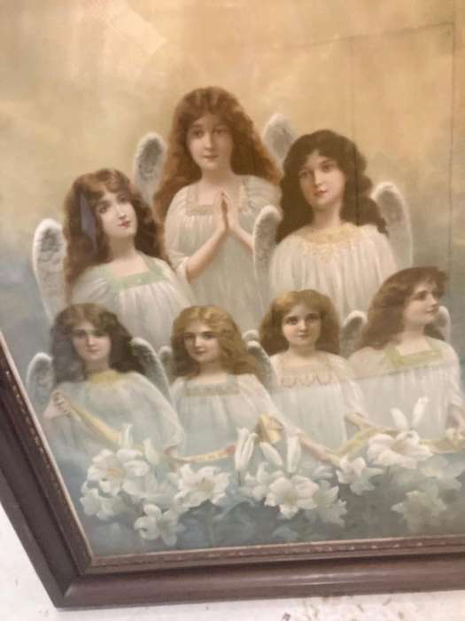 Rare Print: The Heavenly Choir( 76 x 60 cm )