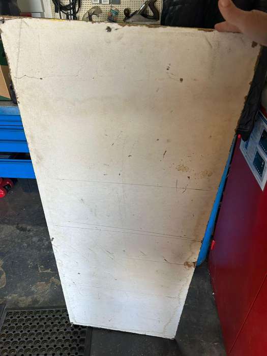 Vintage Metal Dairy Maid Sign ( 140 x 55 cm )