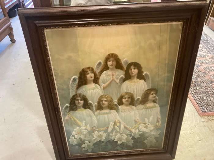 Rare Print: The Heavenly Choir( 76 x 60 cm )