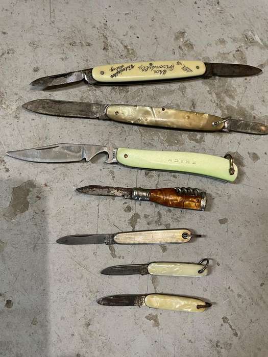 Collection of 7 Miniature Pocket Knives
