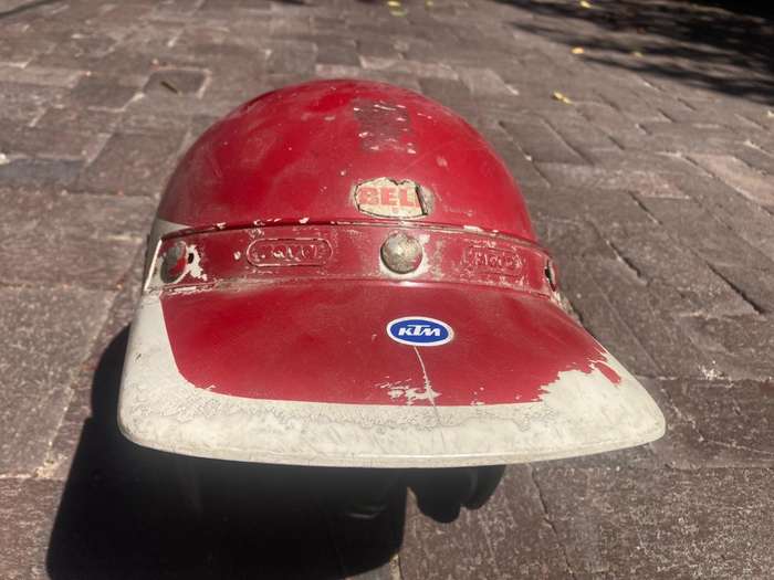 Vintage Bell MotoX Helmet 1970's