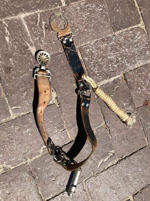 Vintage Voortrekker Belt with Rope and Whistle