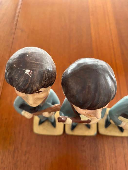 Rare set of Beatles Bubblehead Dolls circa 1964