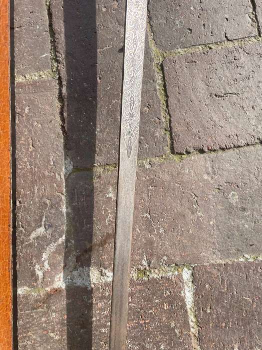 Vintage Court Sword Wall Hanger