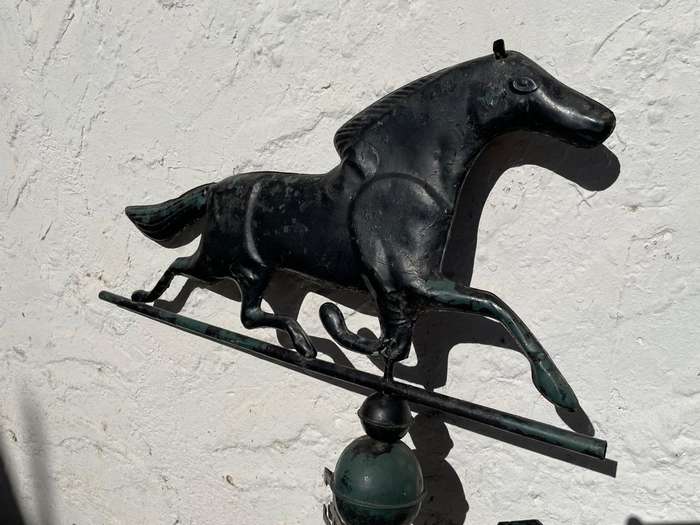 Rare Original Metal Horse Weathervane from Backwood Studfarm ( 115cm )