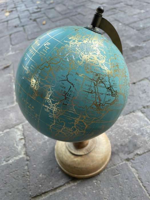 Beautiful Globe on Wooden Stand( 28 cm )