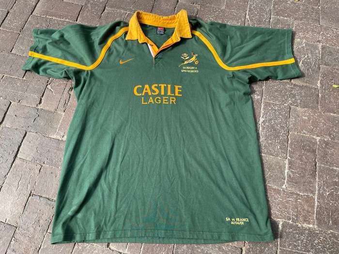 Rugby: Springbok Players Jersey no 1