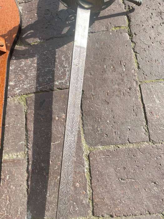 Vintage Court Sword Wall Hanger