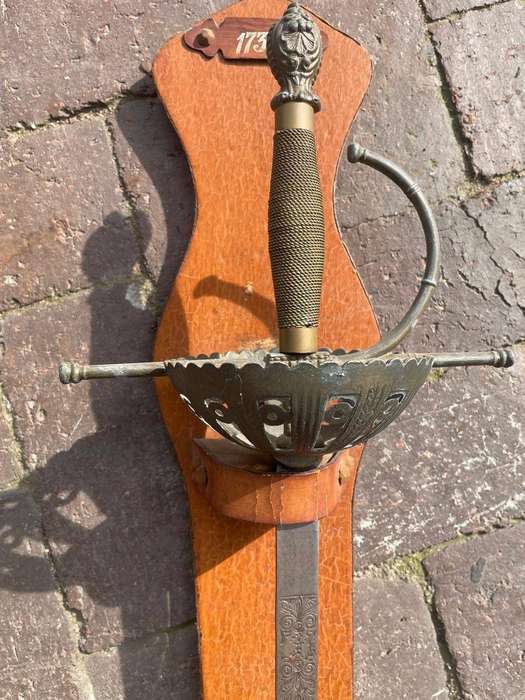 Vintage Court Sword Wall Hanger