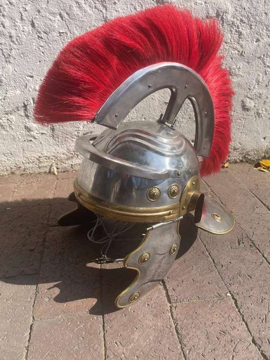 Roman Legionary Soldier Replica Metal Helmet