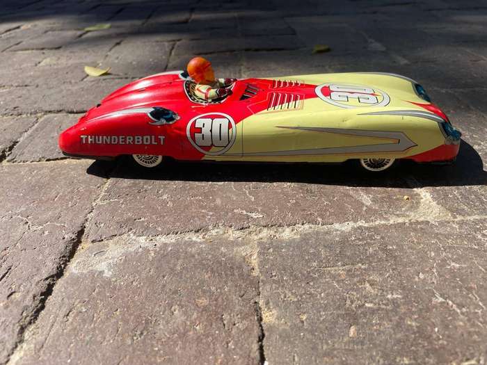 Tinplate : Japanese Tinplate Racer ( 28 x 10 x 6 cm )