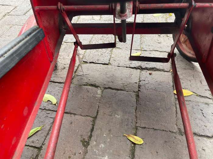 Vintage Tinplate Pedal Car