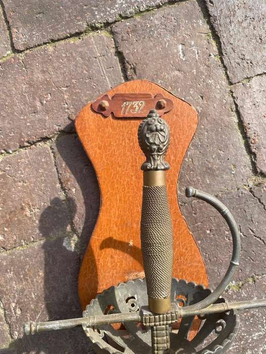 Vintage Court Sword Wall Hanger