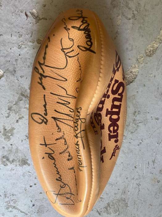 Rugby : Super Springbok Rugby Ball in mint condition