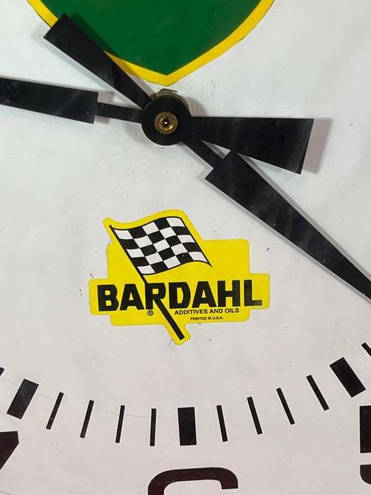 Vintage BP Metal Clock