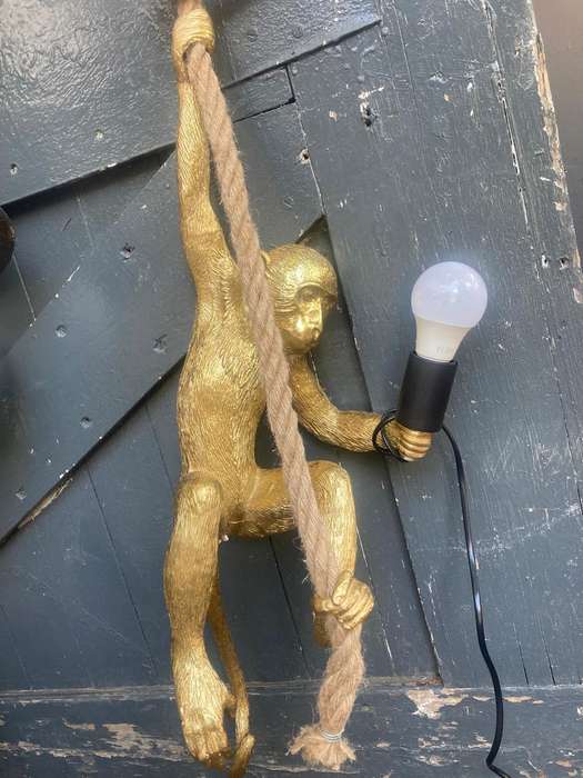 Guilded Monkey Hanging Lamp ( 60 cm )