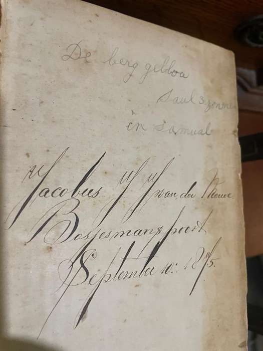 Beautiful Bijbel: Staten Generaal circa 1870, ( 23 x 15x 9cm )