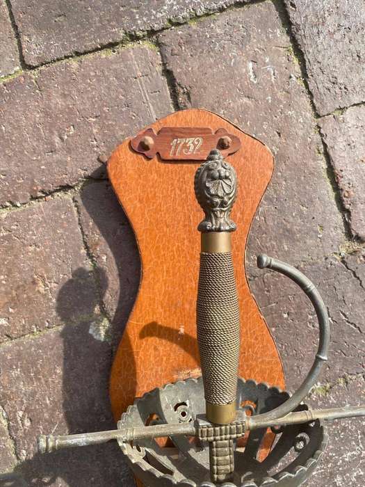 Vintage Court Sword Wall Hanger