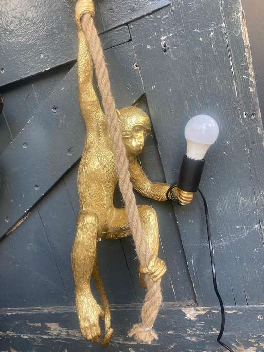 Guilded Monkey Hanging Lamp ( 60 cm )