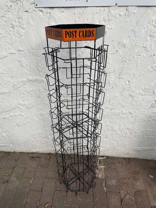 Vintage Postcard Shopstand ( 126 x 27 x 27 cm )