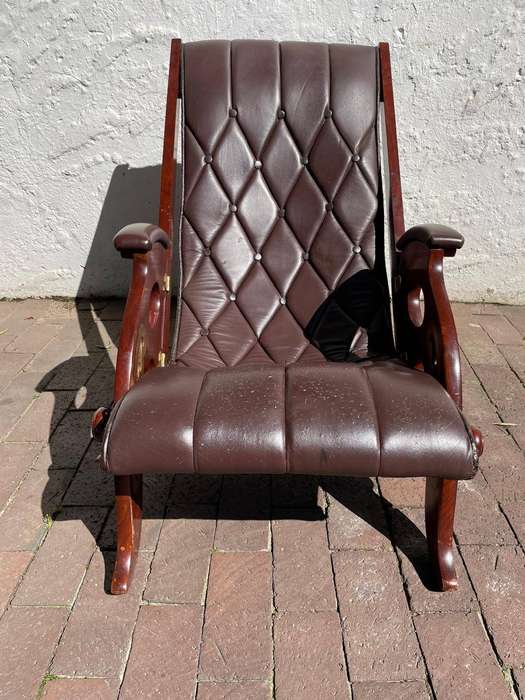 Mahogany Plantation Style Chair