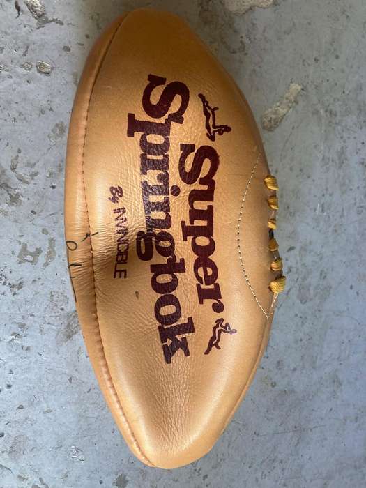 Rugby : Super Springbok Rugby Ball in mint condition