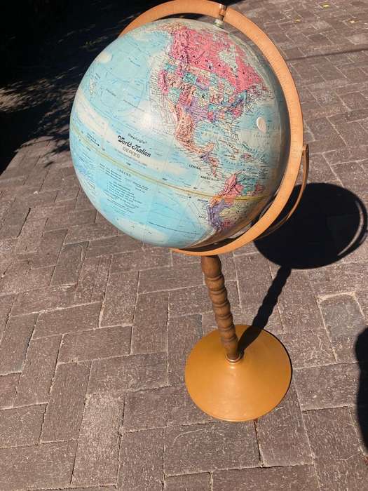 Rare Globe on Stand ( 78 cm )