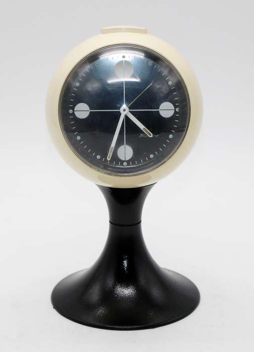 Midcentury Space Age Foot Alarm Clock by Blessing( Working)