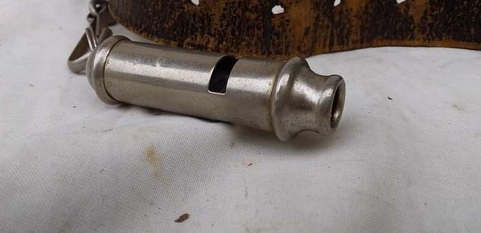 Vintage Voortrekker Belt with Rope and Whistle