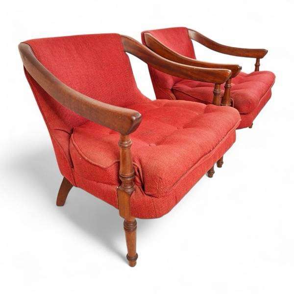 Pair of Midcentury  Armchairs