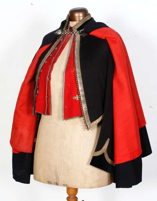 Victorian Army Officers Waistcote and Jacket plus Royal Artillery Dress Cape