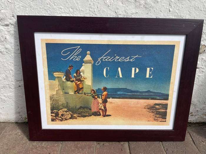Vintage Cape Advertising Poster (3) 53 x 40