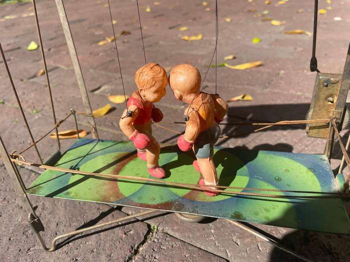 Vintage Boxing Game ( 30 x 23 x 11 cm ) Working