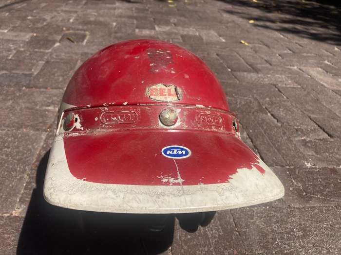 Vintage Bell MotoX Helmet 1970's