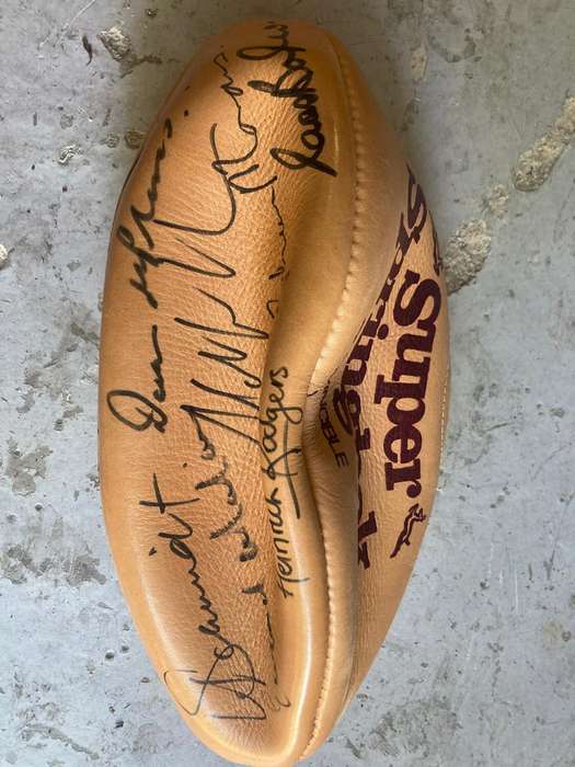 Rugby : Super Springbok Rugby Ball in mint condition