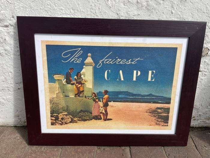 Vintage Cape Advertising Poster (3) 53 x 40