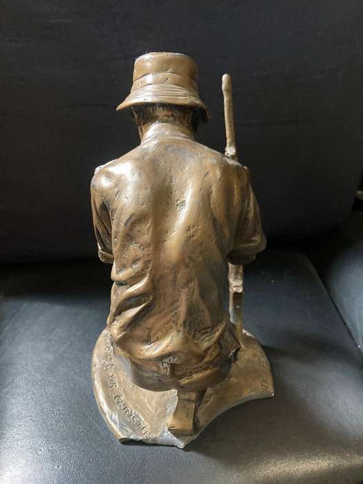 Bush War : Rare SADF soldier with Bible : Soldaat vir Christus ( 21 cm )