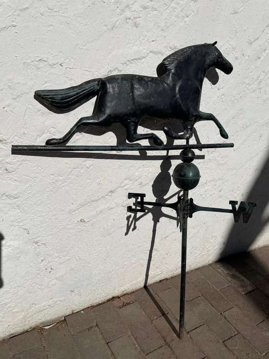 Rare Original Metal Horse Weathervane from Backwood Studfarm ( 115cm )