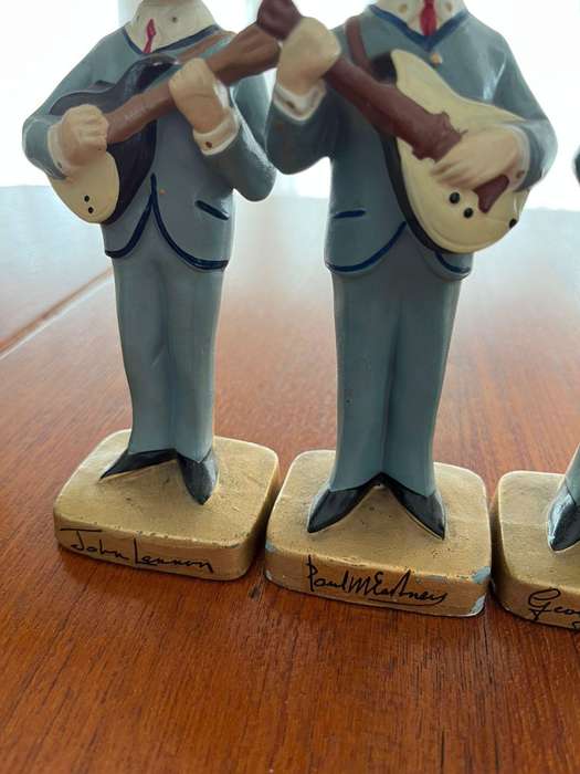 Rare set of Beatles Bubblehead Dolls circa 1964
