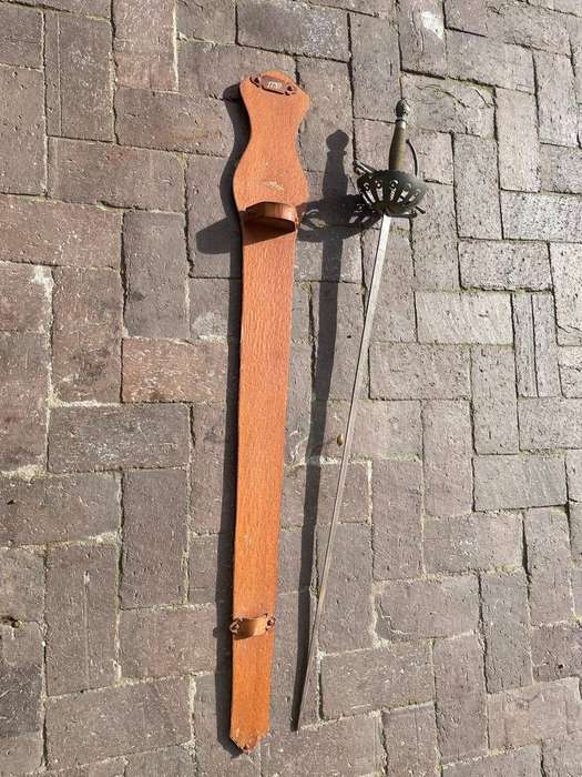 Vintage Court Sword Wall Hanger