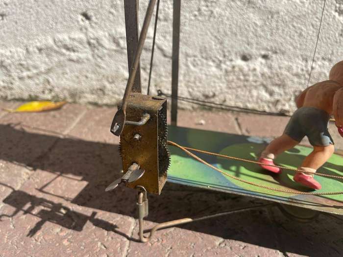Vintage Boxing Game ( 30 x 23 x 11 cm ) Working