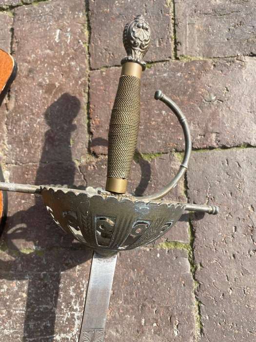 Vintage Court Sword Wall Hanger