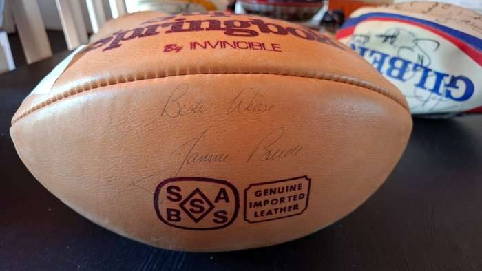 Rugby: Super Springbok Rugby Ball in mint condition