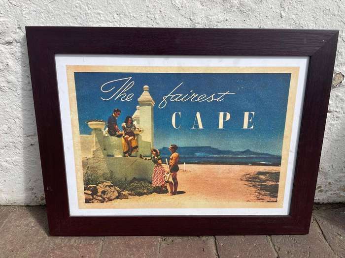 Vintage Cape Advertising Poster (3) 53 x 40