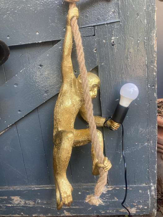 Guilded Monkey Hanging Lamp ( 60 cm )