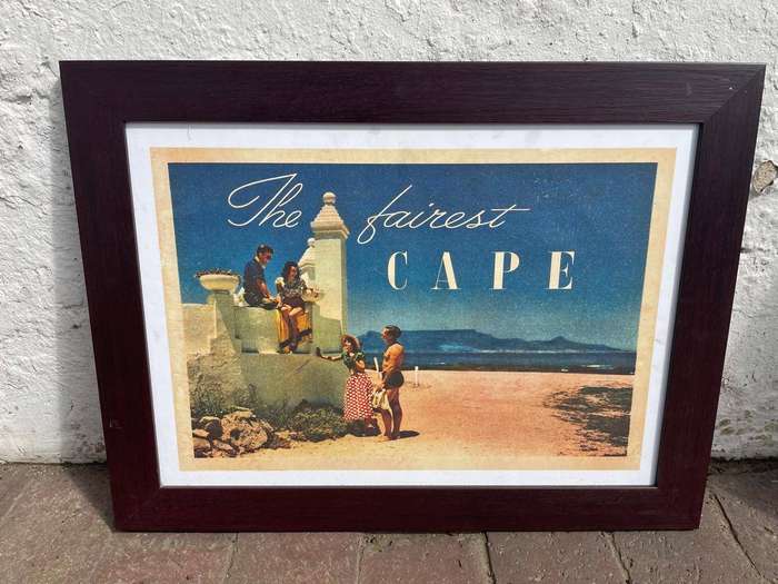 Vintage Cape Advertising Poster (3) 53 x 40