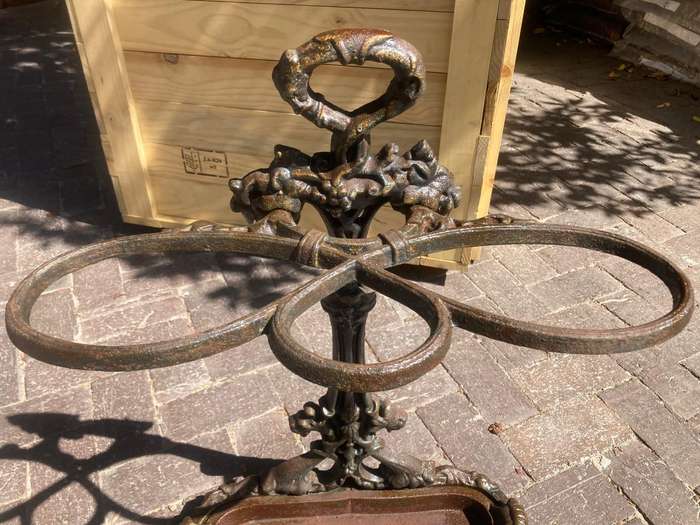Rare Cast Iron Umbrella Stand